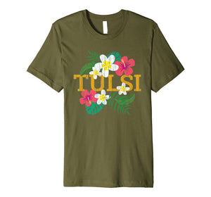 Funny shirts V-neck Tank top Hoodie sweatshirt usa uk au ca gifts for Tulsi Gabbard for President 2020 Distressed Hawaii  Premium T-Shirt 2520005