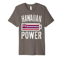 Load image into Gallery viewer, Funny shirts V-neck Tank top Hoodie sweatshirt usa uk au ca gifts for Hawaii Flag T-Shirt | Hawaiian Power Battery Proud Tee 2732142
