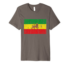 Load image into Gallery viewer, Funny shirts V-neck Tank top Hoodie sweatshirt usa uk au ca gifts for Old Ethiopia Flag Lion of Judah Rasta Reggae T Shirt Tee New 2519462
