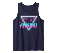 Load image into Gallery viewer, Lets Get Physical Workout Gym Tee Rad 80&#39;S Retro Tank Top 200898
