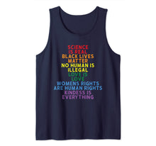 Load image into Gallery viewer, Science is real Black Lives Matter Love is Love  Tank Top 36426
