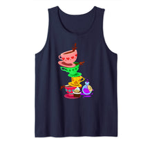 Load image into Gallery viewer, Tea Cups Alice Tea Party Wonderland Card Tank Top 880926
