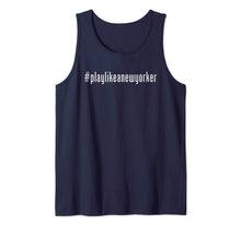 Load image into Gallery viewer, Play Like as New Yorker NY Hockey Team playlikeanewyorker Tank Top
