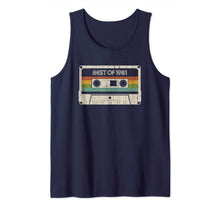 Load image into Gallery viewer, Vintage Best of 1981 38th Birthday Cassette Tank Top-127966
