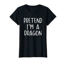 Load image into Gallery viewer, Pretend Dragon Costume Halloween Lazy Easy Last Minute T-Shirt
