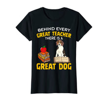 Load image into Gallery viewer, Treeing Walker Coonhound Behind Every Great Teacher There Is T-Shirt
