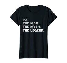 Load image into Gallery viewer, Funny shirts V-neck Tank top Hoodie sweatshirt usa uk au ca gifts for Pa The Man The Myth The Legend Dad Pa Gift T-Shirt 1424040

