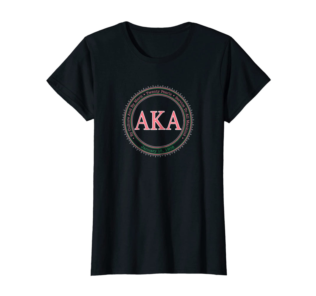 Funny shirts V-neck Tank top Hoodie sweatshirt usa uk au ca gifts for Womens AKA T Shirt, Pearls, Pink Green Style 787486