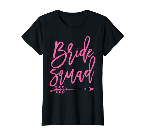 Funny shirts V-neck Tank top Hoodie sweatshirt usa uk au ca gifts for Womens Bachelorette Party Shirts Bride Squad Pink Arrow 1273961