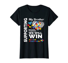 Load image into Gallery viewer, Funny shirts V-neck Tank top Hoodie sweatshirt usa uk au ca gifts for Autism Awareness Brother Sister Shirt 1867637
