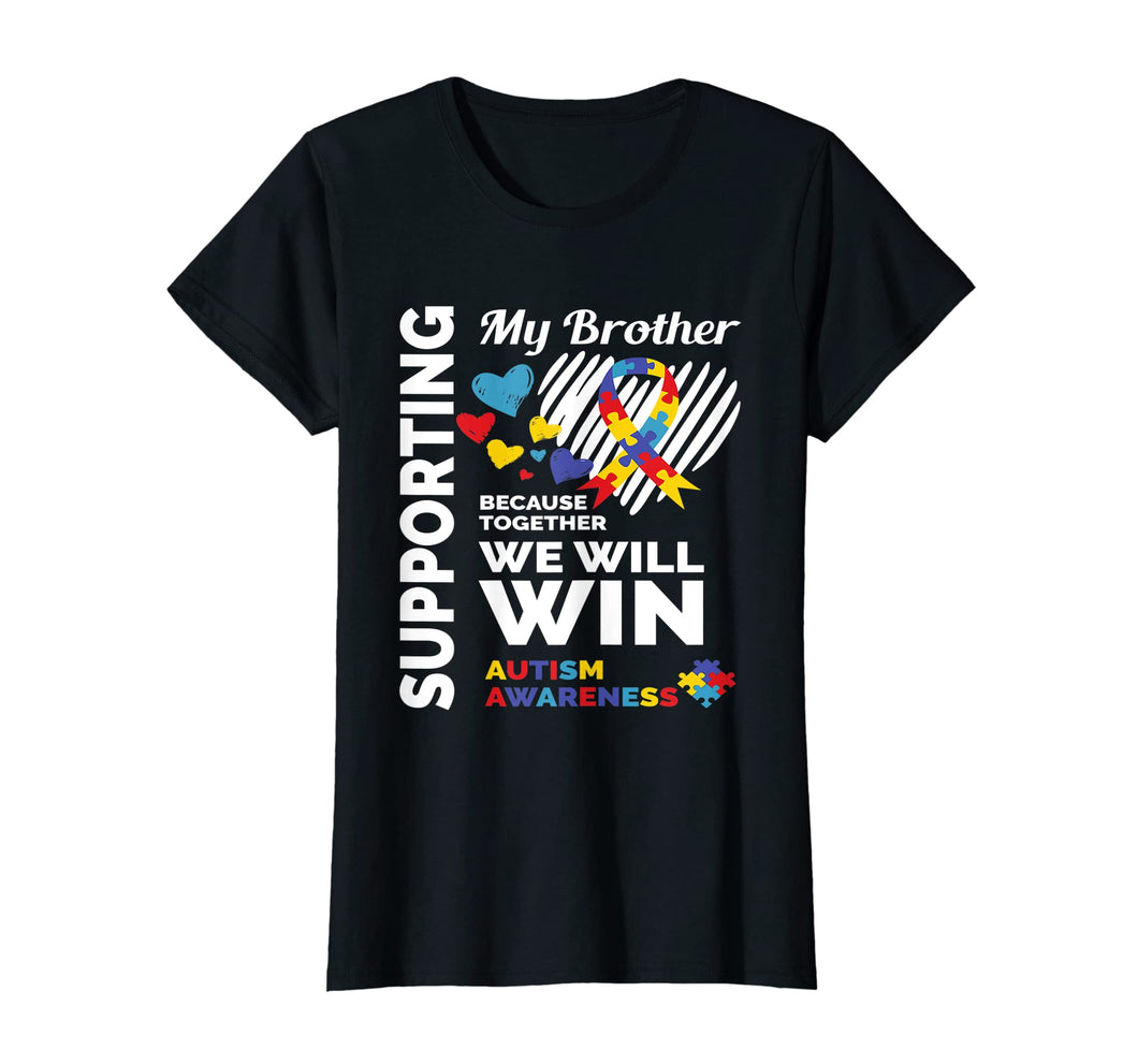 Funny shirts V-neck Tank top Hoodie sweatshirt usa uk au ca gifts for Autism Awareness Brother Sister Shirt 1867637