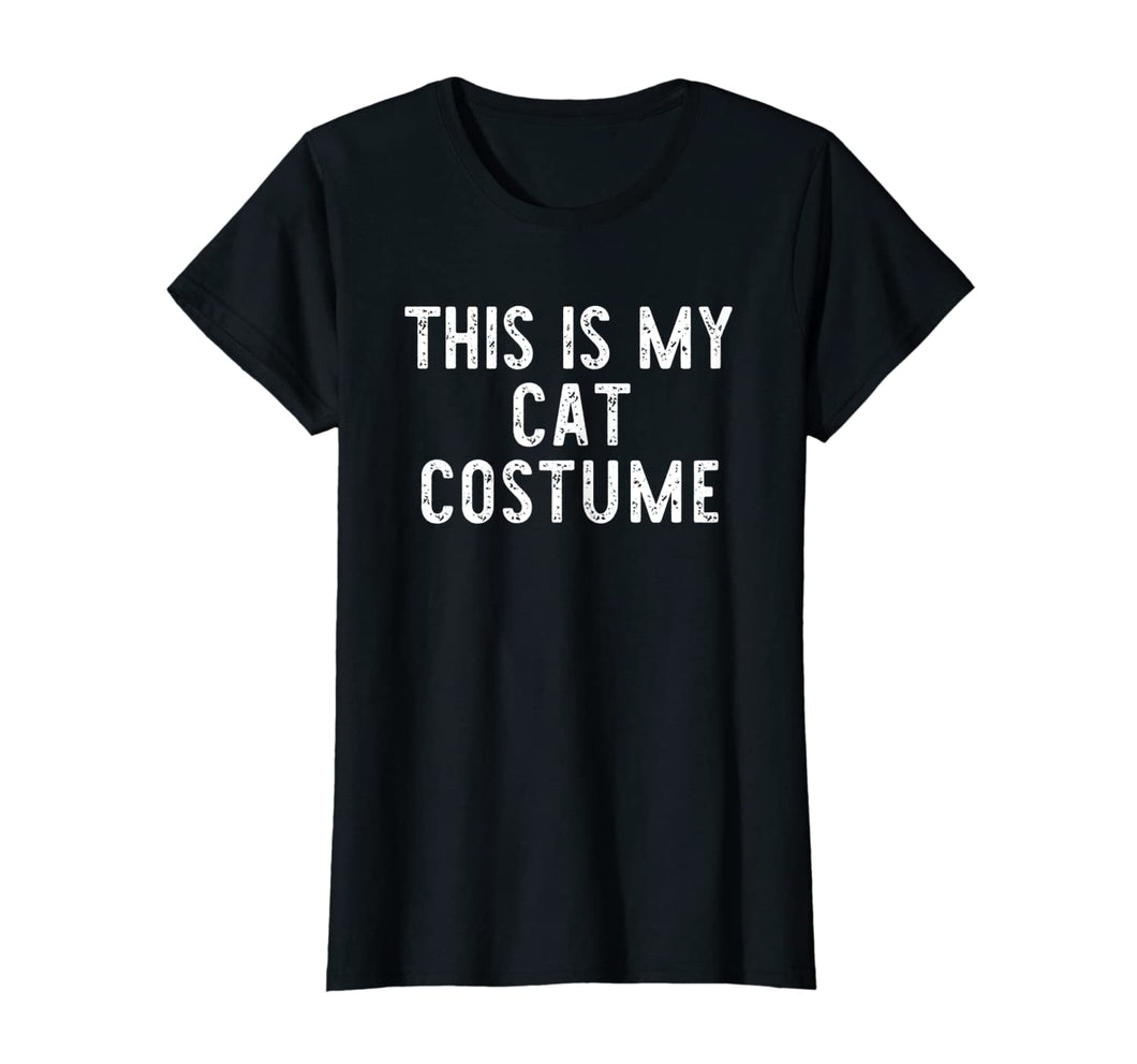 This Is My Cat Costume Halloween Funny T-Shirt