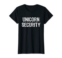 Load image into Gallery viewer, Unicorn Security Costume Halloween Funny Mom Dad Party T-Shirt
