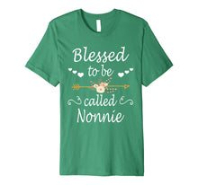 Load image into Gallery viewer, Funny shirts V-neck Tank top Hoodie sweatshirt usa uk au ca gifts for Blessed To Be Called Nonnie Shirt Mothers Day Gifts 730523
