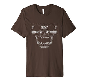 Funny shirts V-neck Tank top Hoodie sweatshirt usa uk au ca gifts for HackSwag ASCII Skull T-Shirt 1988873