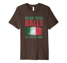 Load image into Gallery viewer, Funny shirts V-neck Tank top Hoodie sweatshirt usa uk au ca gifts for Grab Your Balls It&#39;s Bocce Time Lawn Bowling Premium T-Shirt 2906033
