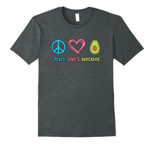 Load image into Gallery viewer, Funny shirts V-neck Tank top Hoodie sweatshirt usa uk au ca gifts for Peace Love and Avocados T-shirt, Funny Fruit T-shirt 2563875

