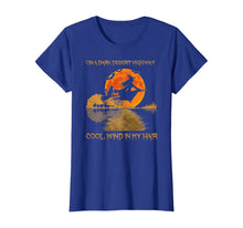 Load image into Gallery viewer, On A Dark Desert Highway Cool Wind In My Hair Cat T-Shirt
