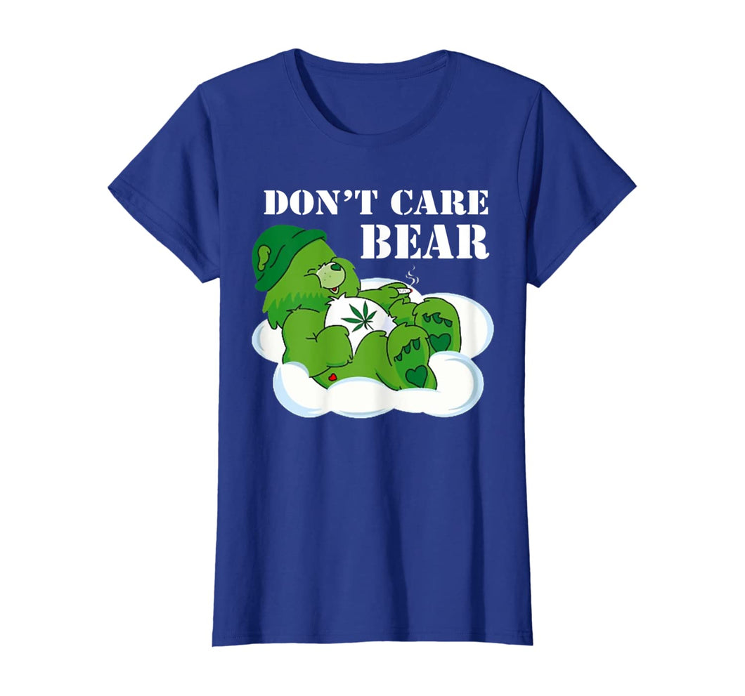 Weed bear herb bear t-shirt don't care cute bear gift