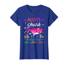 Load image into Gallery viewer, Aunty Shark Doo Doo Shirt Matching Family Shark T-Shirt 125066
