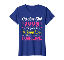 Load image into Gallery viewer, October Girl 1998 TShirt 21st Birthday Gift 21 Years Old T-Shirt
