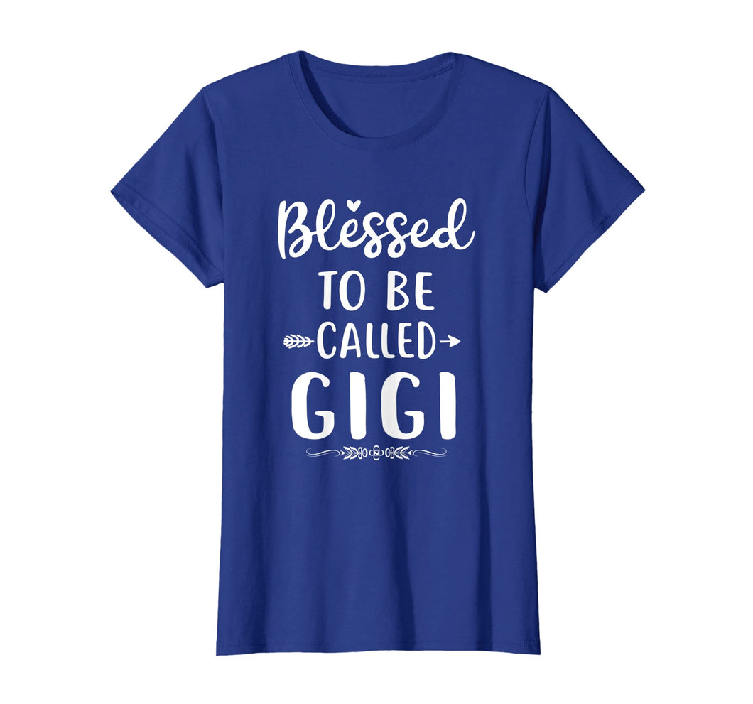 Funny shirts V-neck Tank top Hoodie sweatshirt usa uk au ca gifts for Womens Funny Grandma Blessed To Be Called Gigi T-Shirt 1441091