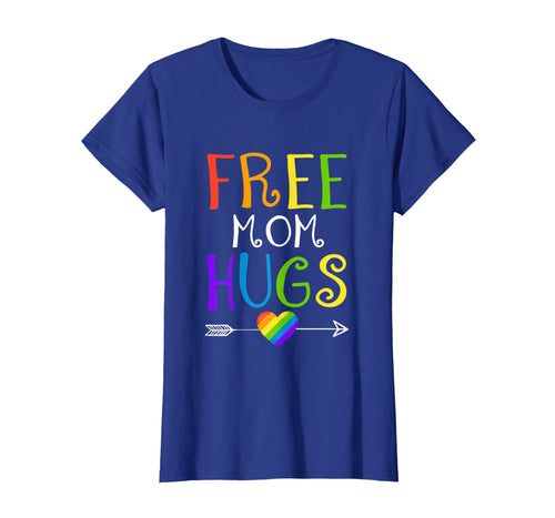 Womens Free Mom Hugs LGBT T Shirt Mother's Day Gifts 47766