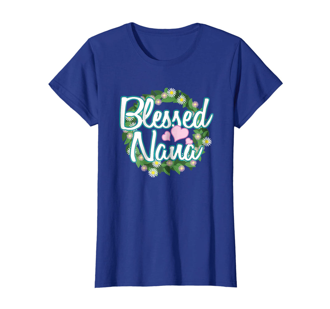 Funny shirts V-neck Tank top Hoodie sweatshirt usa uk au ca gifts for Womens Blessed Nana T-Shirt Cute Blessed Grandma Shirts Gifts 899653