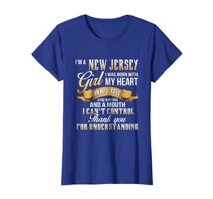 New Jersey Girl T-Shirt Special Gift For Birthday Shirt