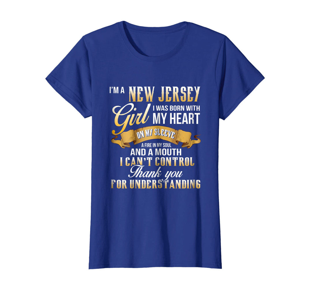 New Jersey Girl T-Shirt Special Gift For Birthday Shirt