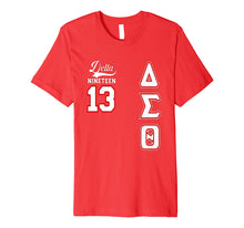 Load image into Gallery viewer, Womens Delta 1913 Sigma Diva Theta T-Shirt // Delta T-Shirt
