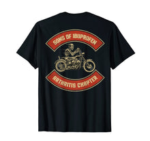 Load image into Gallery viewer, Funny shirts V-neck Tank top Hoodie sweatshirt usa uk au ca gifts for Sons Of Ibuprofen Arthritis Chapter Vintage Biker T Shirt 3285633
