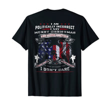 Load image into Gallery viewer, Funny shirts V-neck Tank top Hoodie sweatshirt usa uk au ca gifts for Say Merry Christmas God Bless America Politically Incorrect 1548662
