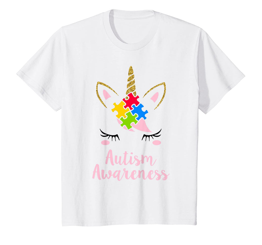 Funny shirts V-neck Tank top Hoodie sweatshirt usa uk au ca gifts for Kids Autism Awareness Shirt Unicorn Autism Puzzle Piece T-shirt 2280702