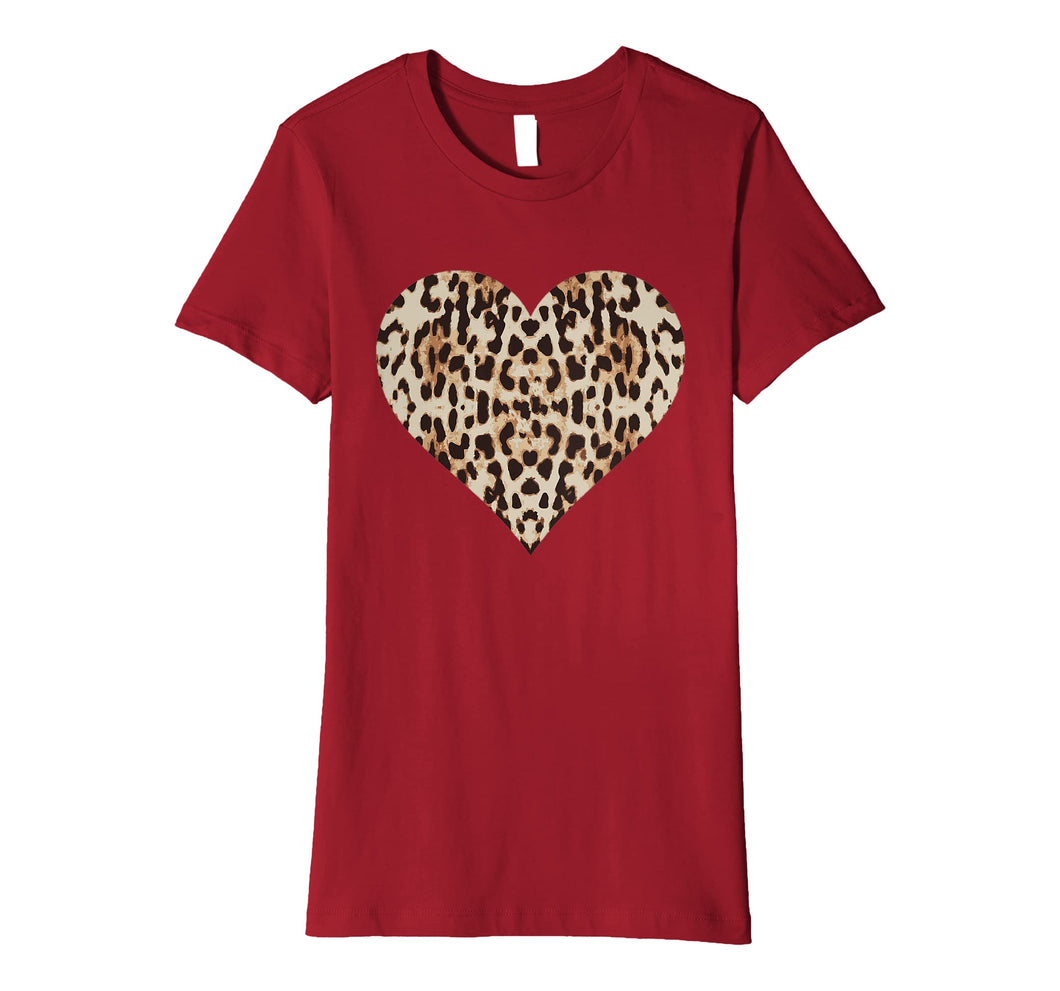 Funny shirts V-neck Tank top Hoodie sweatshirt usa uk au ca gifts for Cheetah Leopard Heart T-Shirt 2184300