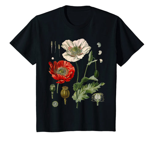 Funny shirts V-neck Tank top Hoodie sweatshirt usa uk au ca gifts for Red Poppy T-Shirt Botanical Poppies flower 2381182