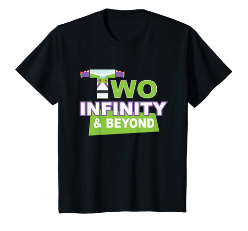 Kids 2nd Birthday Tee, Second Birthday, Two Infinity And Beyond T-Shirt-119708