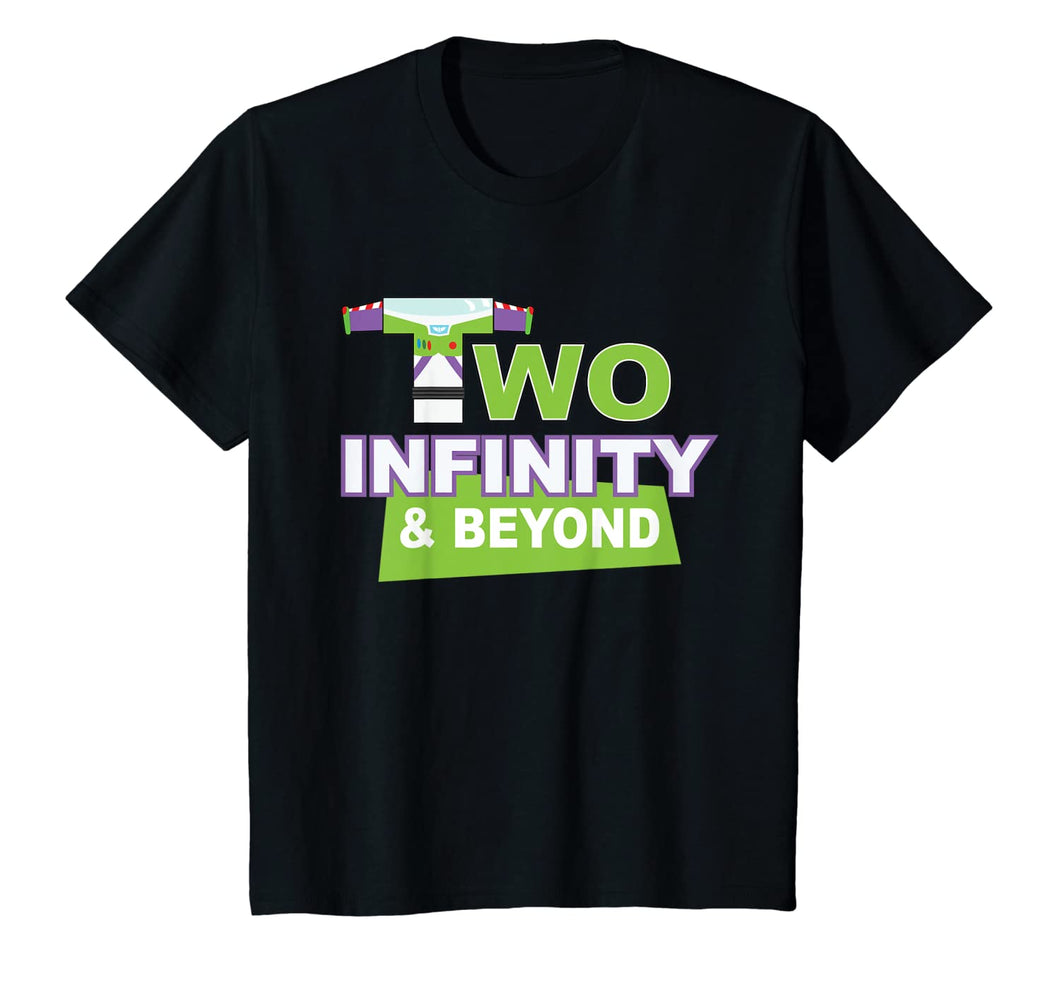 Kids 2nd Birthday Tee, Second Birthday, Two Infinity And Beyond T-Shirt-119708