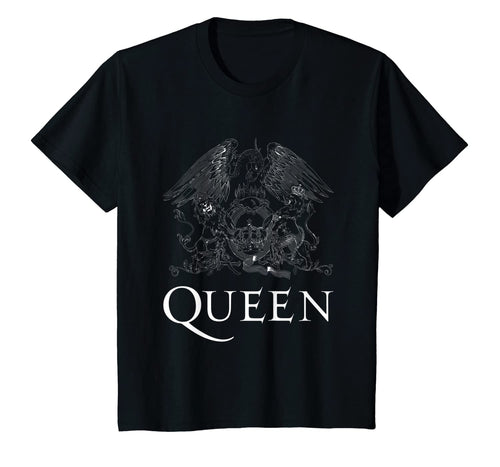 Queen Official Classic Crest Logo White T-Shirt 58454