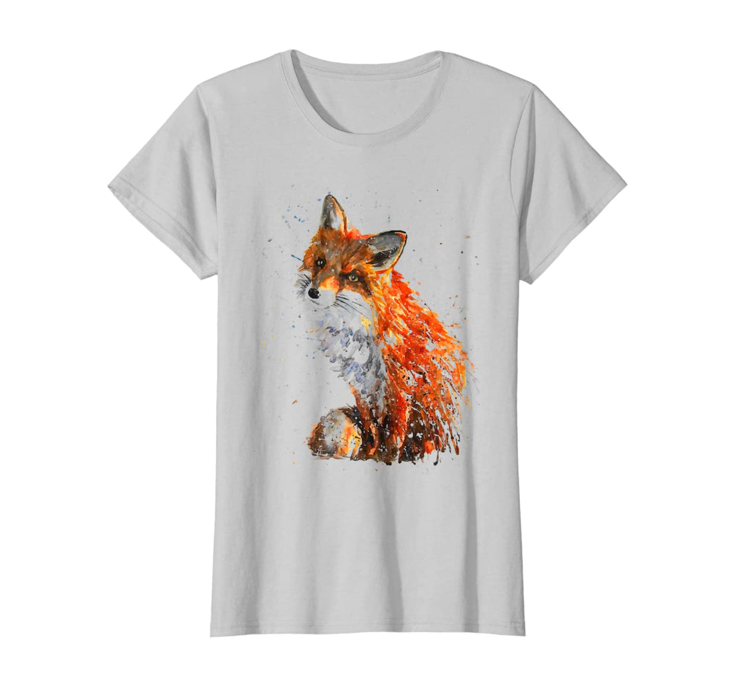 Funny shirts V-neck Tank top Hoodie sweatshirt usa uk au ca gifts for Fox Tshirt, Hand painted Fox Tshirt 217773