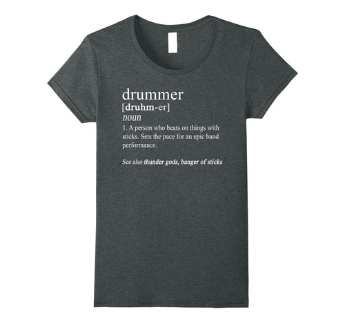 Funny shirts V-neck Tank top Hoodie sweatshirt usa uk au ca gifts for Funny Drummer Shirts Drum Gifts Drumming Definition T Shirt 1776592