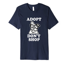 Load image into Gallery viewer, Funny shirts V-neck Tank top Hoodie sweatshirt usa uk au ca gifts for Adopt don&#39;t shop shirt - Pitbull Awareness T-shirt - Rescue 1105637
