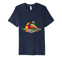 Load image into Gallery viewer, Funny shirts V-neck Tank top Hoodie sweatshirt usa uk au ca gifts for Melting Rubix Cube Abstract T-Shirt 2007876
