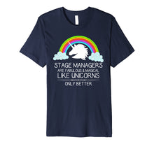 Load image into Gallery viewer, Funny shirts V-neck Tank top Hoodie sweatshirt usa uk au ca gifts for Stage Manager Shirt for Women Men &amp; Assistant SM Unicorn 2063196
