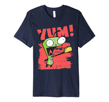 Load image into Gallery viewer, Funny shirts V-neck Tank top Hoodie sweatshirt usa uk au ca gifts for Invader Zim Gir Screaming Yum! Taco Portrait Premium T-Shirt 3334201
