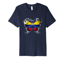 Load image into Gallery viewer, Funny shirts V-neck Tank top Hoodie sweatshirt usa uk au ca gifts for Venezuela Flag Shirt Venezuelan Flag Butterfly 1735696
