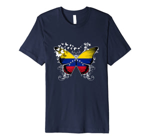 Funny shirts V-neck Tank top Hoodie sweatshirt usa uk au ca gifts for Venezuela Flag Shirt Venezuelan Flag Butterfly 1735696