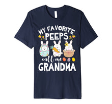 Load image into Gallery viewer, Funny shirts V-neck Tank top Hoodie sweatshirt usa uk au ca gifts for My Favorite Peeps Call Me Grandma Bunny Happy Easter Shirt 2941726
