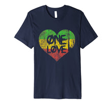 Load image into Gallery viewer, Funny shirts V-neck Tank top Hoodie sweatshirt usa uk au ca gifts for One Love One Heart Rastafari Peace T-Shirt 1505340
