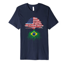 Load image into Gallery viewer, Funny shirts V-neck Tank top Hoodie sweatshirt usa uk au ca gifts for Brazil Brasil Roots American Grown Shirt For Men Women Kids 1521482
